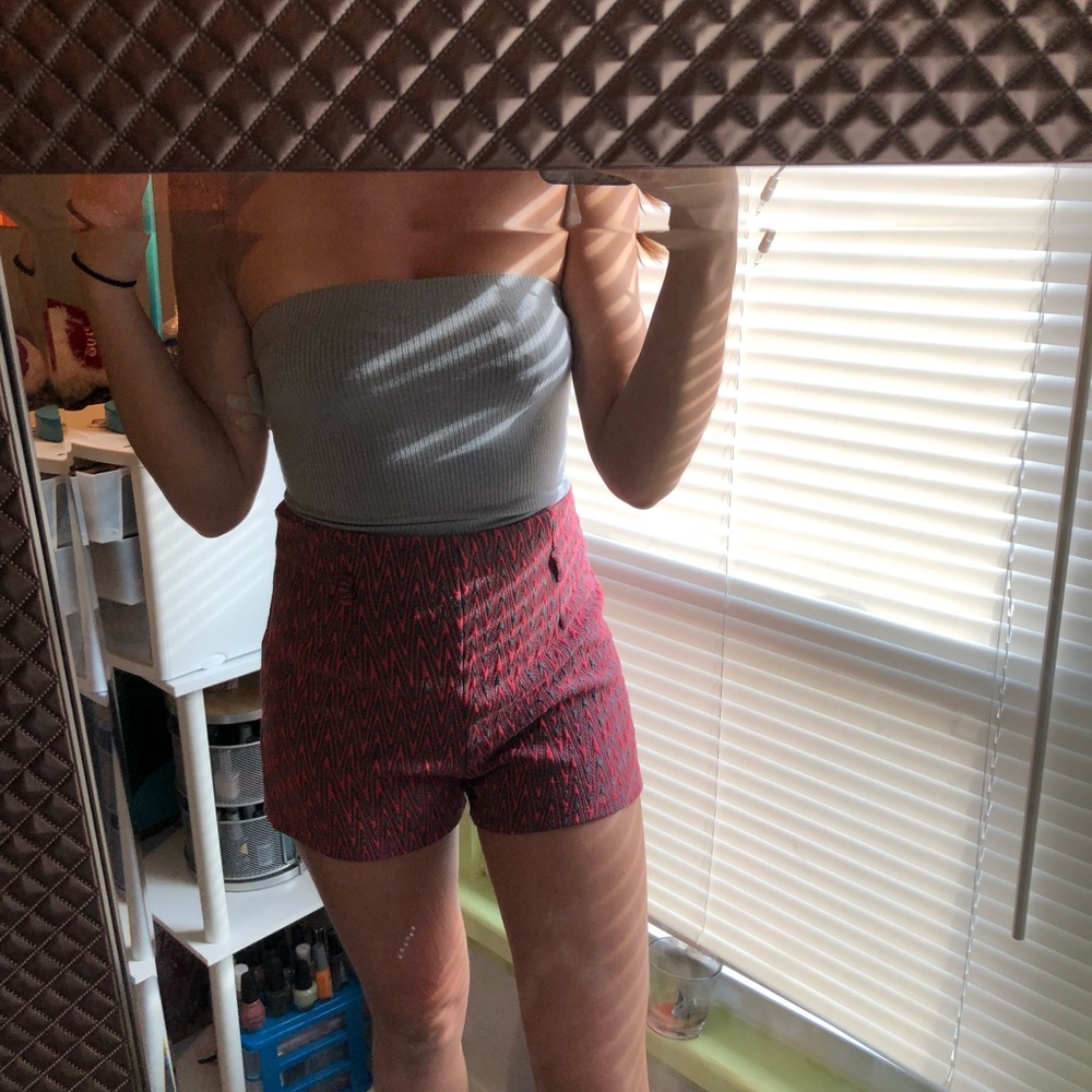 high waisted shorts